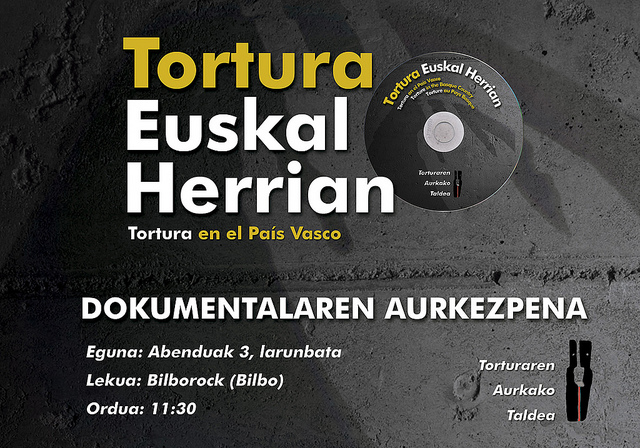  https://www.gogor.eus/Tortura Euskal Herrian. 2012. 